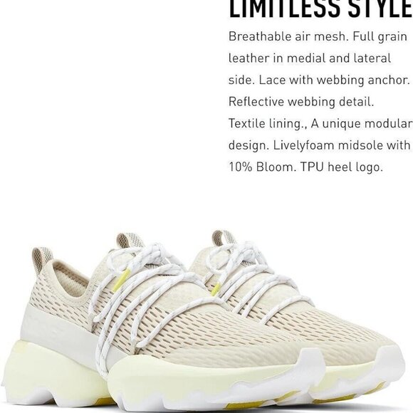 NWT SOREL Women's Kinetic Impact Lace Sneakers - Picture 9 of 11